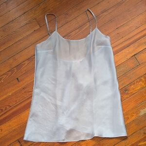 Victoria's Secret Elegant Satin Baby Blue Slip